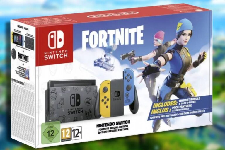 Lanzarán edición especial de Nintendo Switch inspirada en Fortnite