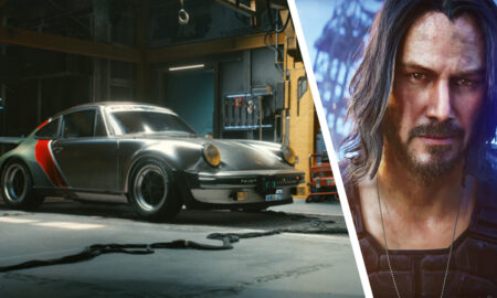 Keanu Reeves manejará un Porsche 911 Turbo en Cyberpunk 2077