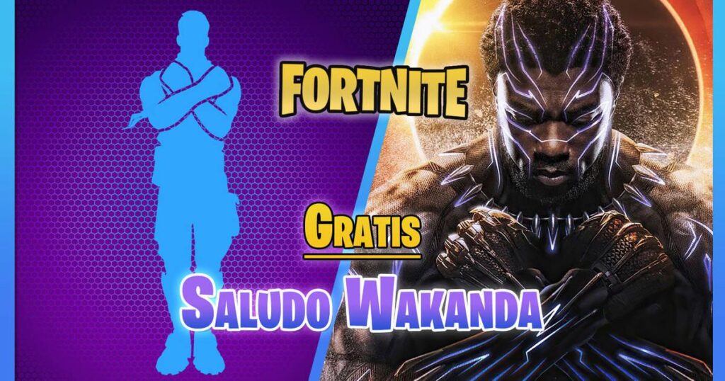 ¿Cómo obtener gratis el saludo de Black Panther en Fortnite?