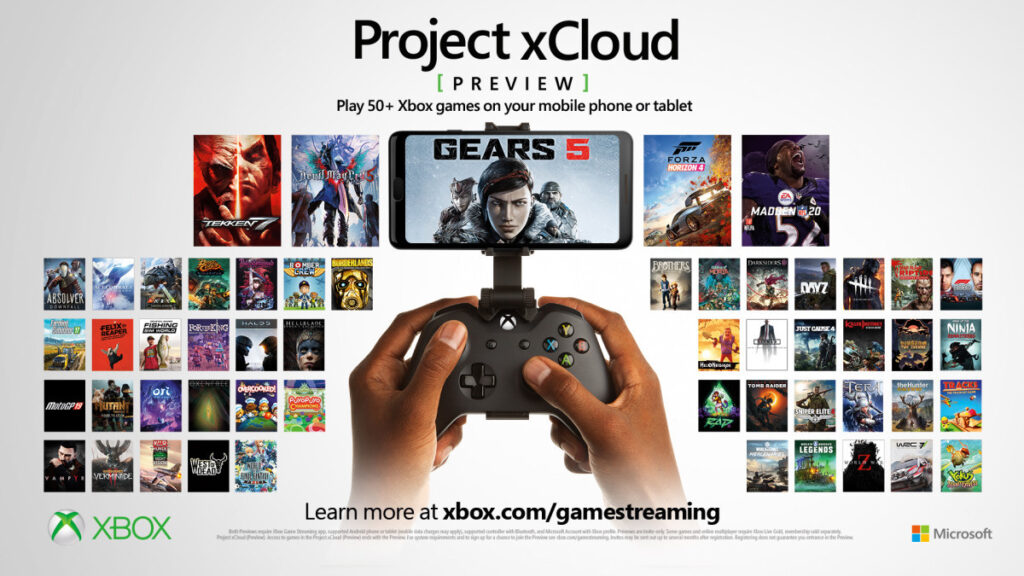 El servicio de streaming de Xbox llegará a iOS y PC en 2021