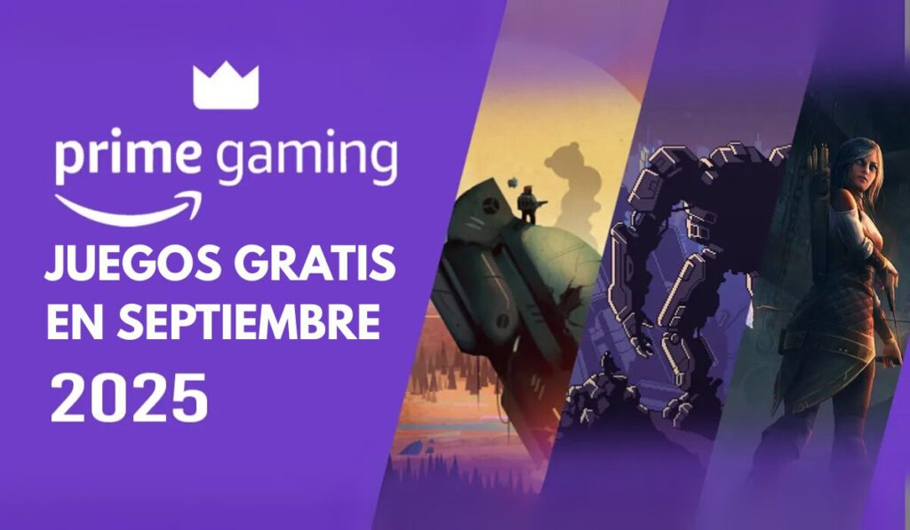 Amazon Prime Gaming sorprende con 11 videojuegos gratis en septiembre
