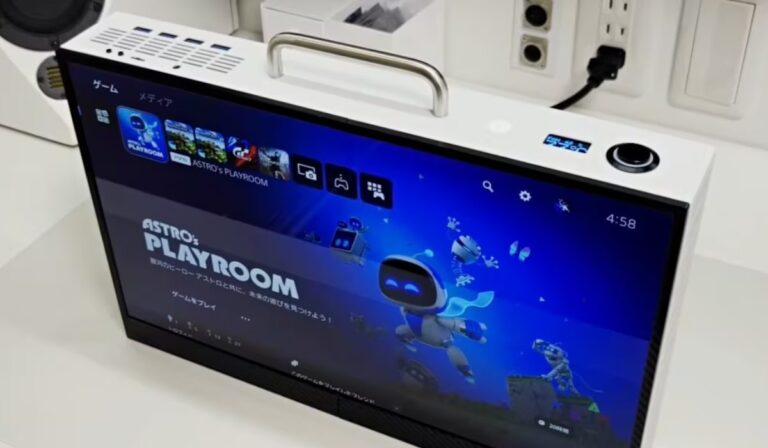 Increíble PS5 portátil creada por un fan… pero no dura ni media hora