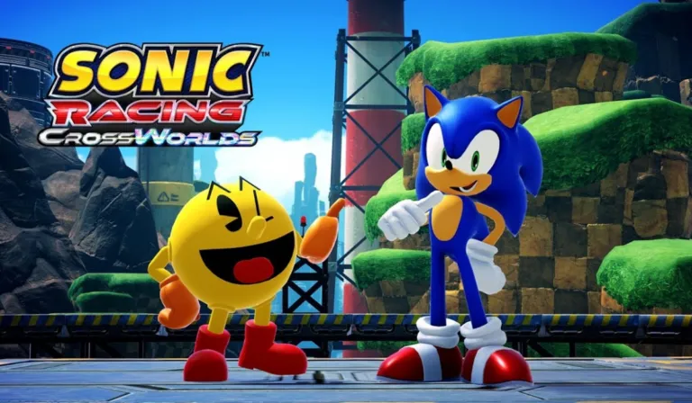 Pac-Man acelera junto a Sonic: llega como invitado a Sonic Racing: CrossWorlds
