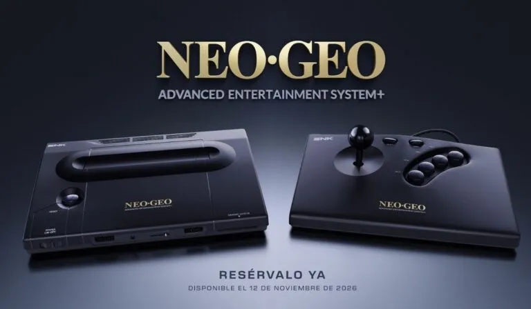 NEOGEO AES regresa en 2026: la consola retro que revive los cartuchos clásicos