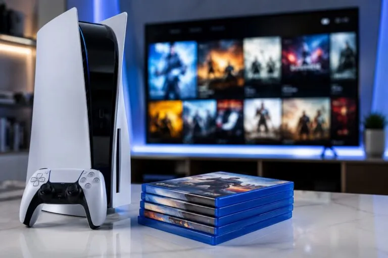 PS5 juegos físicos registran una fuerte caída en ventas en Estados Unidos mientras las compras digitales ganan terreno en PlayStation.