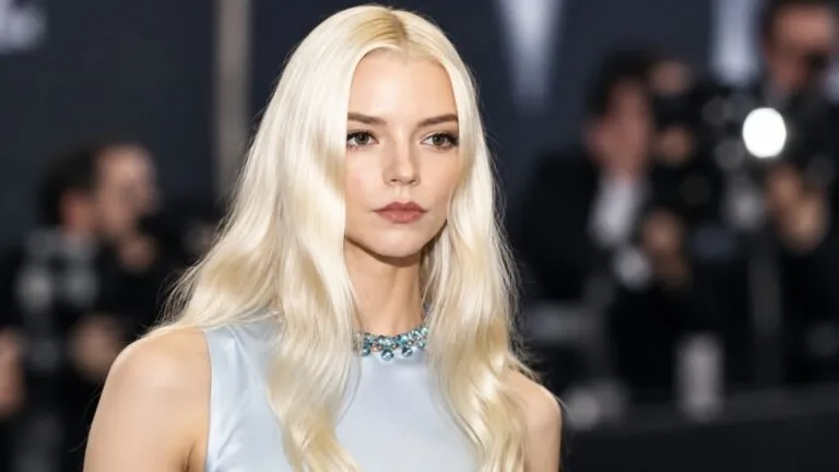 Anya Taylor-Joy durante un evento mientras habla sobre la actuación de método en