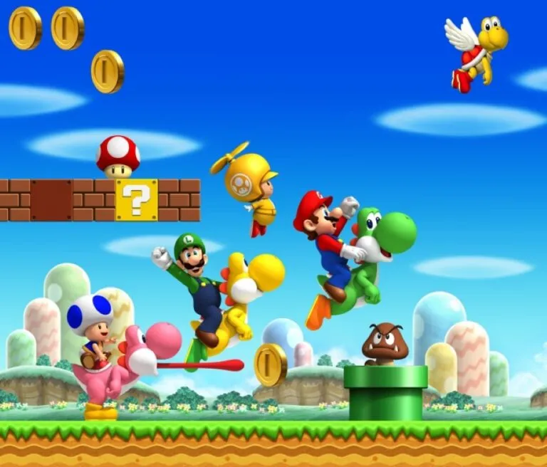 Adulto mayor juega Super Mario 64 durante una sesión relacionada con posibles beneficios en la memoria y la materia gris.