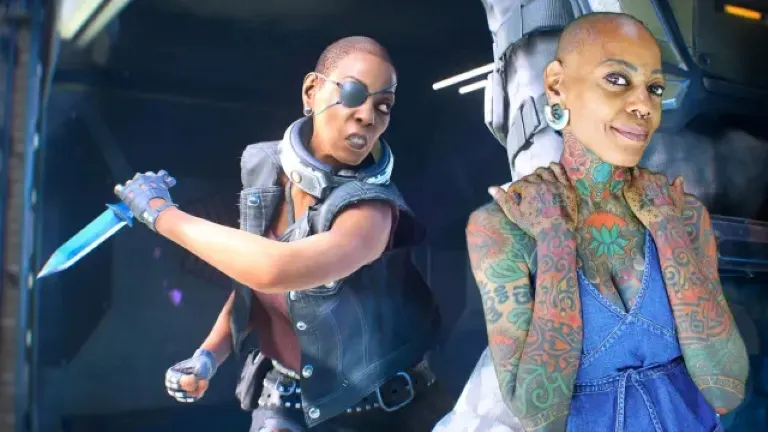 Debra Wilson videojuegos y captura de movimiento muestran cómo los actores pueden convertirse en personajes digitales diferentes.